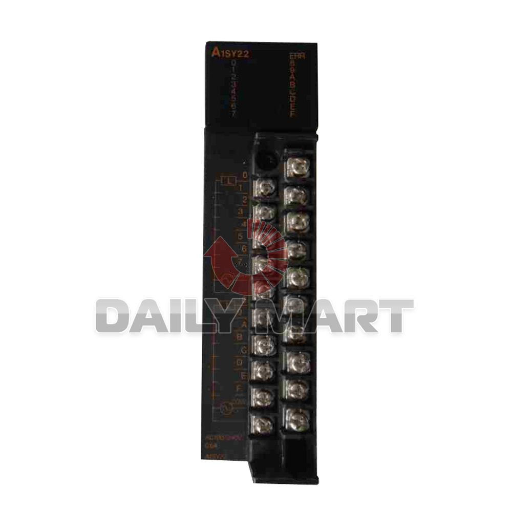 Mitsubishi PLC A1SY22 Programmable Logic Controller I/O OUTPUT TRIAC 16 POINTS