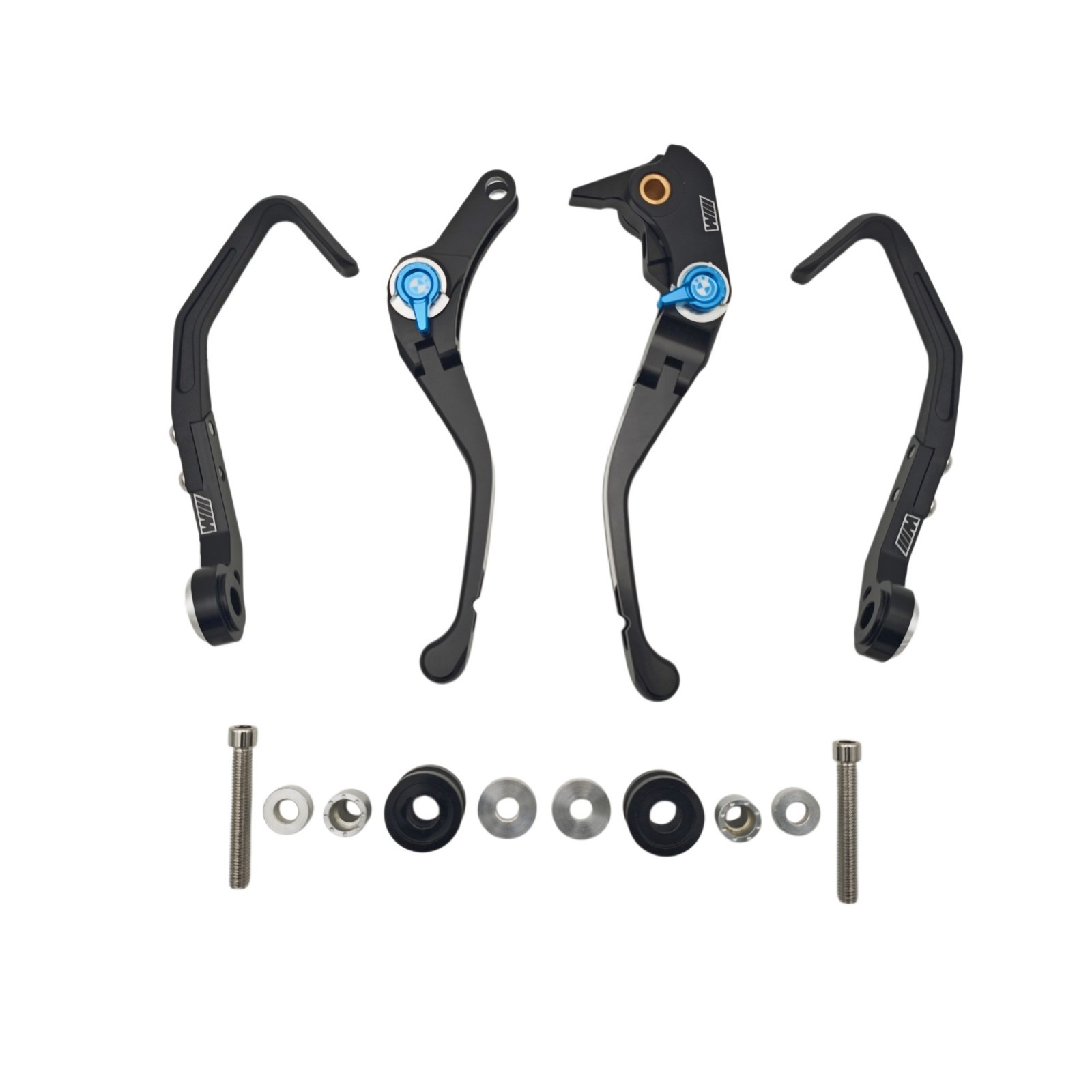 Motorcycle CNC Brake Handle+Clutch Lever Handguards For BMW S1000RR 2019-2024