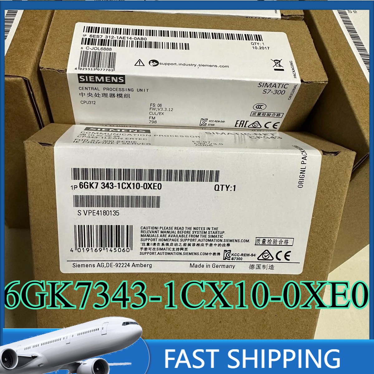 6GK7 343-1CX10-0XE0 1PCS 6GK7343-1CX10-0XE0 Brand New Siemens One-year Warranty