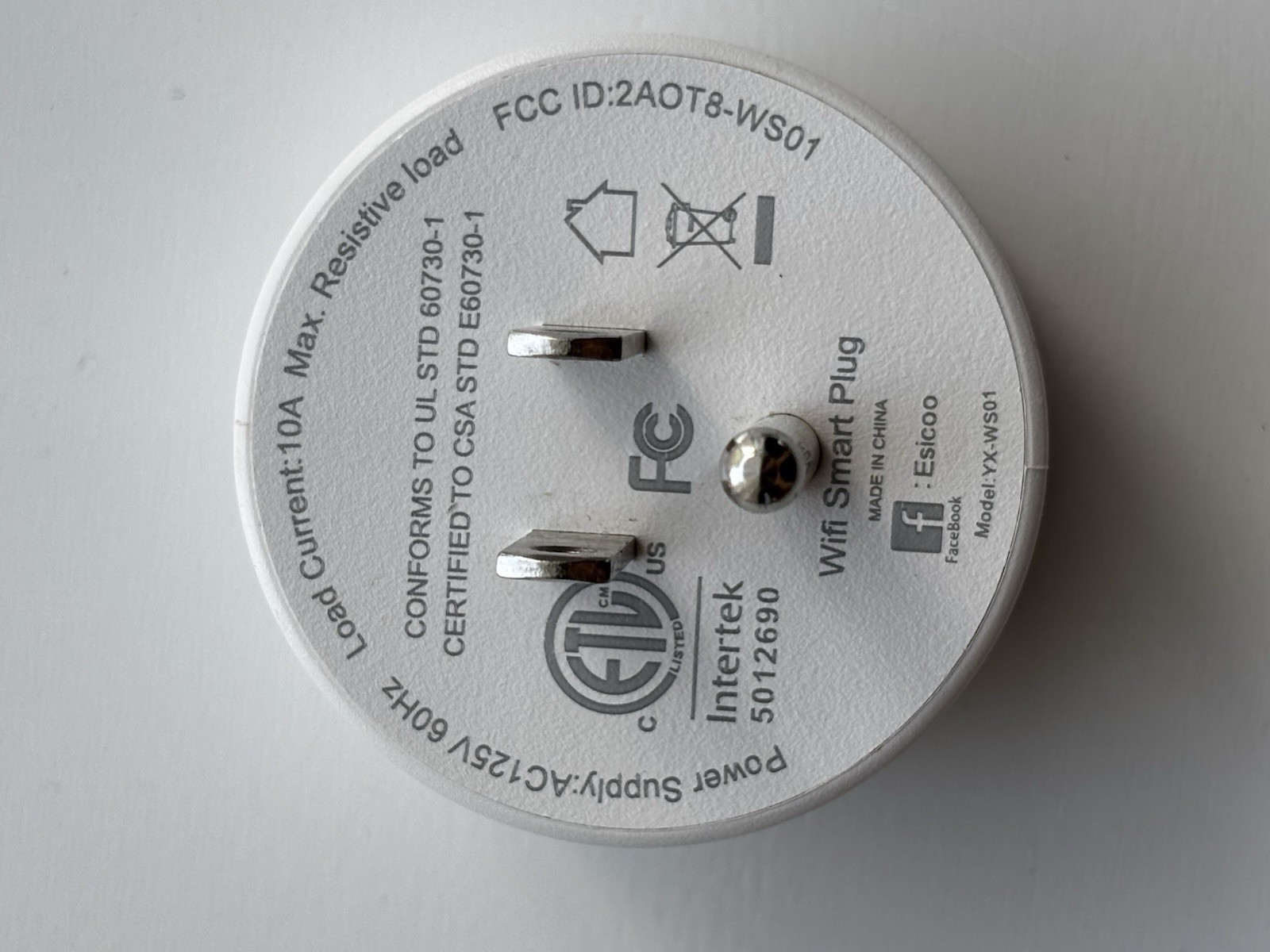 Smart Plug ESICOO - Alexa, Echo & Google Home - Only WiFi 2.4G (4-Pack)
