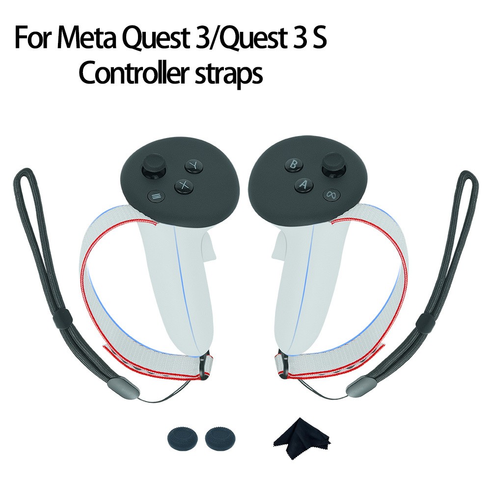 Controller Strap Replacement Battery Cover Knuckle Straps For Meta Quest 3