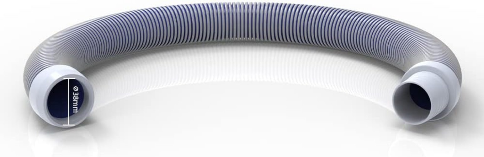 Complete 8-Piece Replacement Pool Hose - 1.5” Diameter for Effortless Cleaning