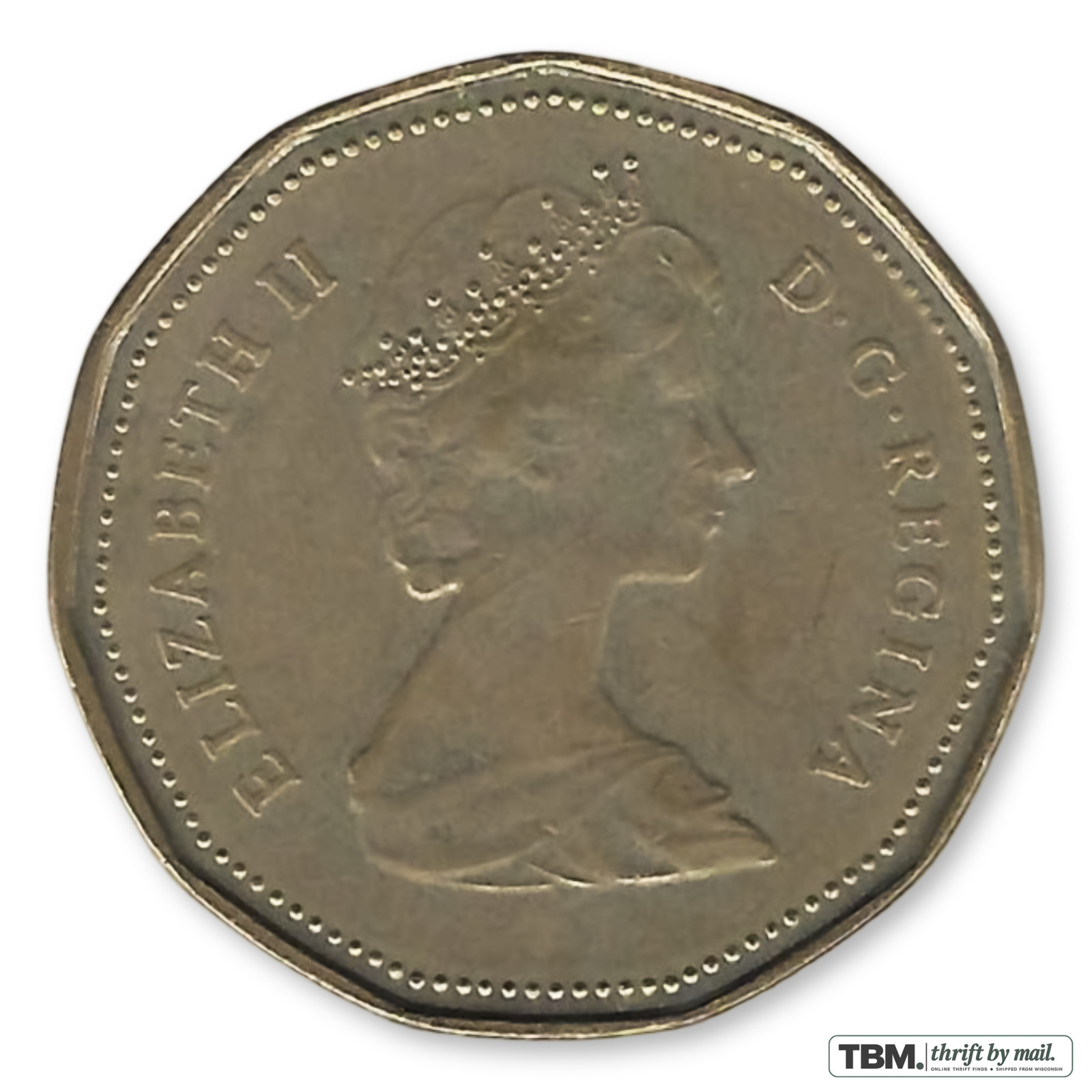 1987 Canada Loon Dollar About Uncirculated