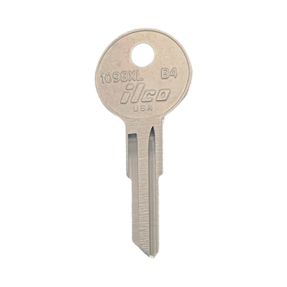 B4, 1098XL  Key Blank Nickel
