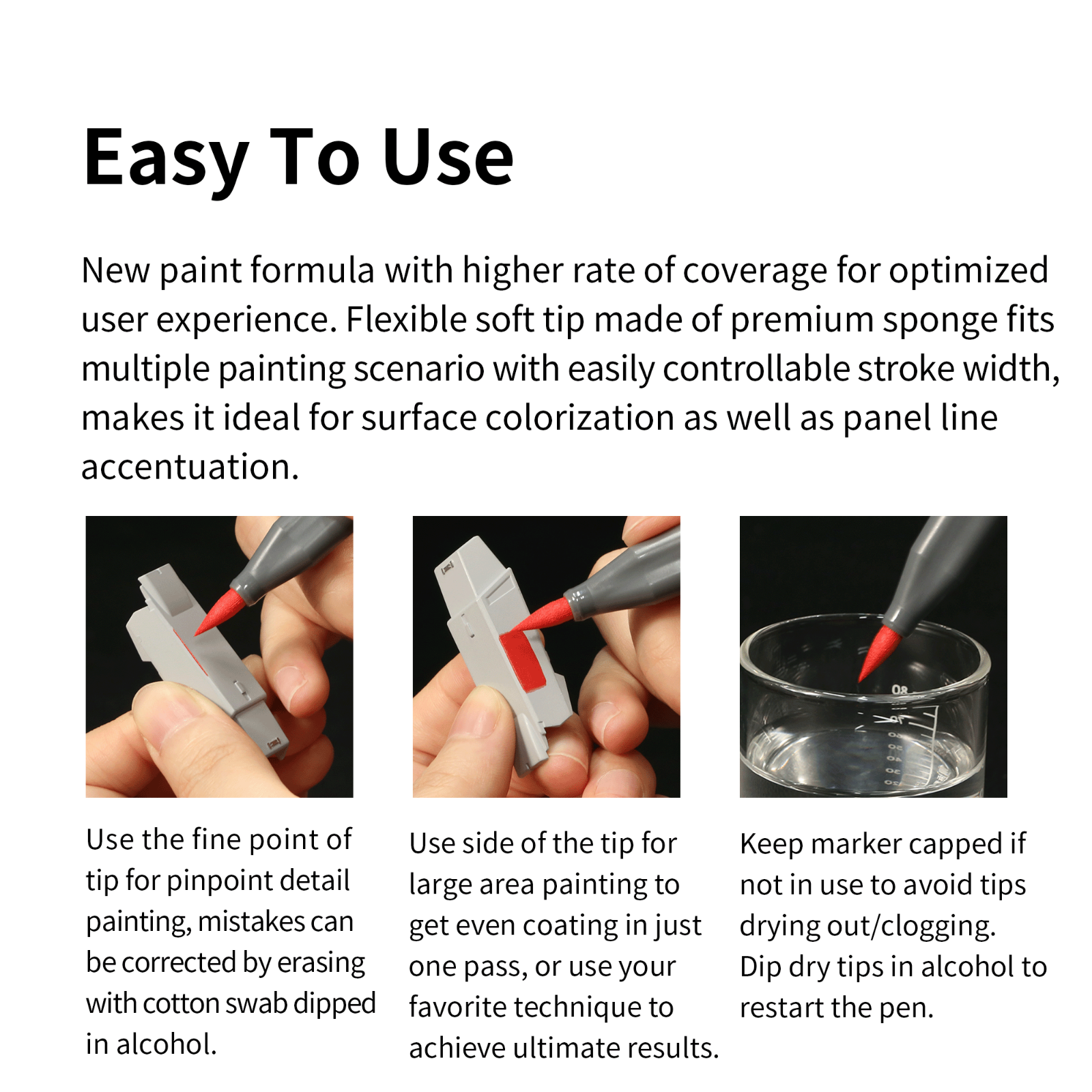 DSPIAE Soft Tip Marker Series MK/MKM/MKF - US