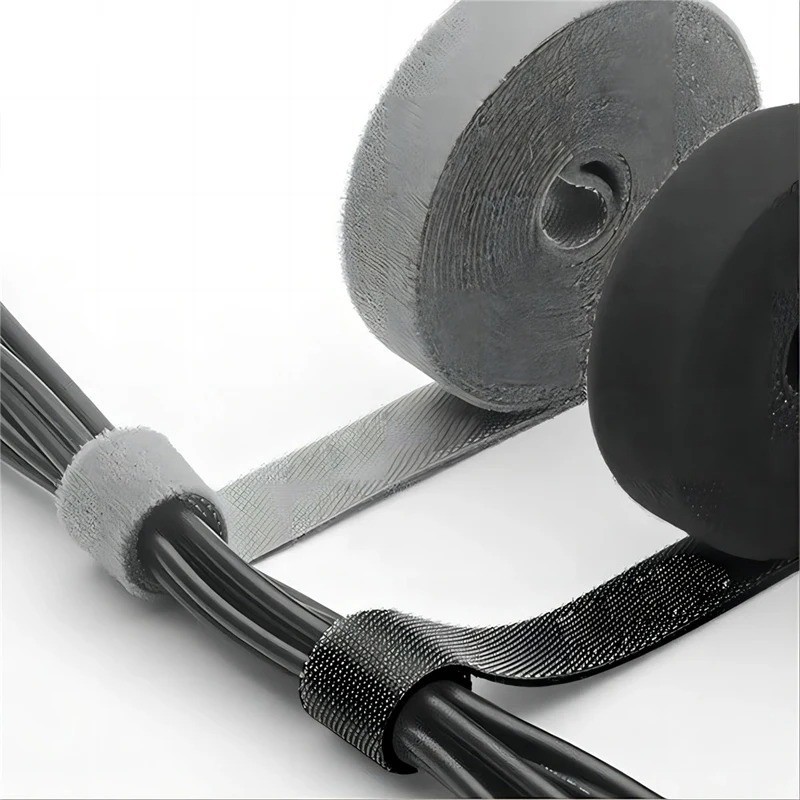 5M Hook and Loop Fastener Cable Organizer Cable Ties Wire Winder Keeper USB Cabl