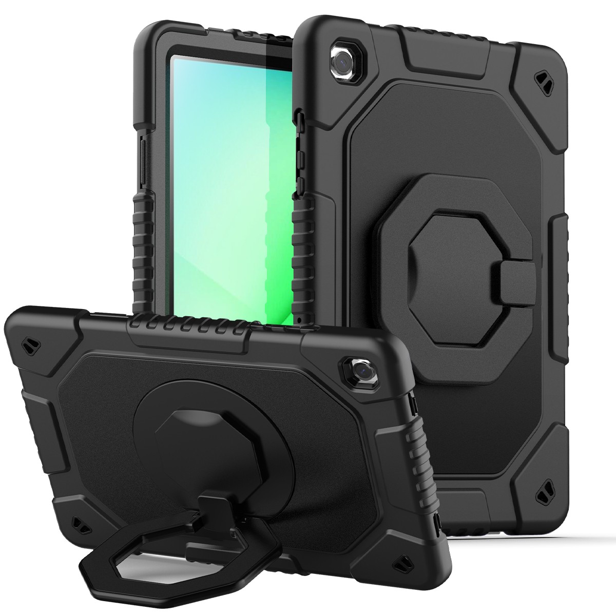 Case For Samsung Galaxy Tab A11+ & A11+ 5G Heavy Duty 360° Rotating Stand Cover