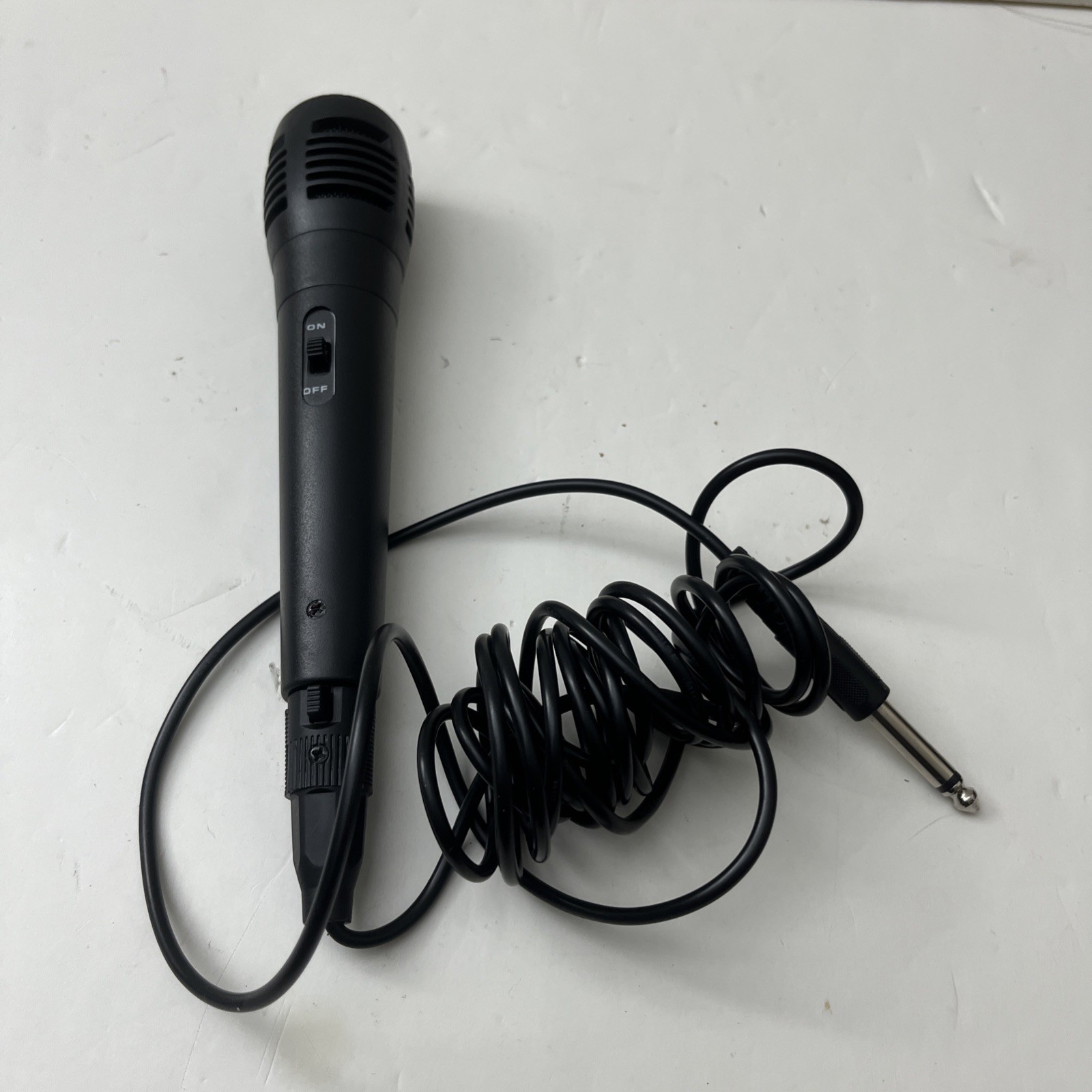 Microphone for Singing Machine Karaoke Pre Owned Black Untested As-Is