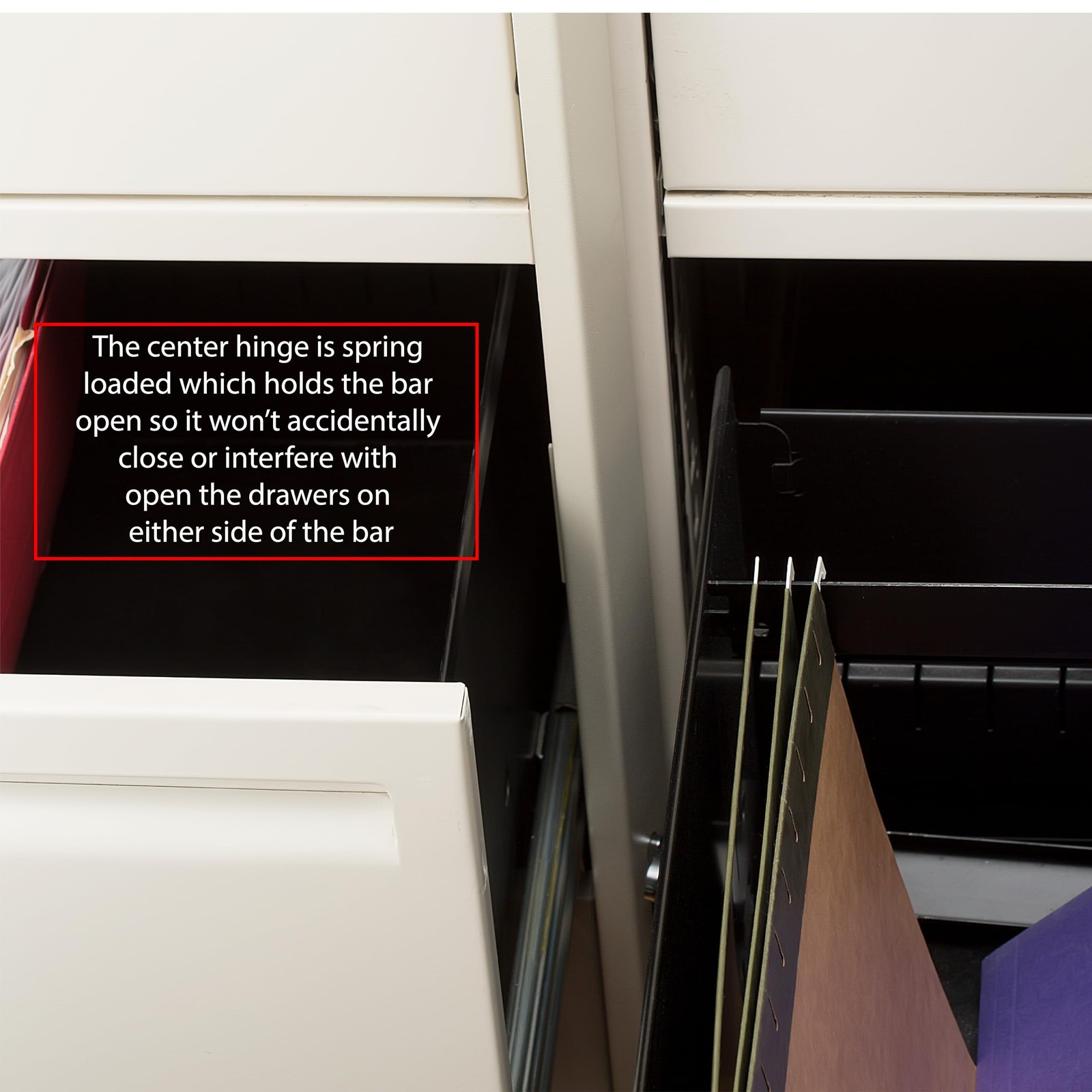 File Cabinet Locking Bar. Fits 3 Drawer File Cabinets. Includes Cobalt Drill ...