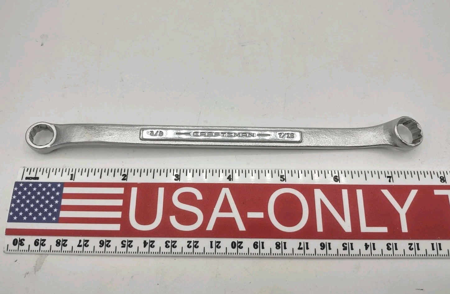 Craftsman USA -vv-, Double Box End Wrench 3/8" x 7/16" Nicest One You'll Find