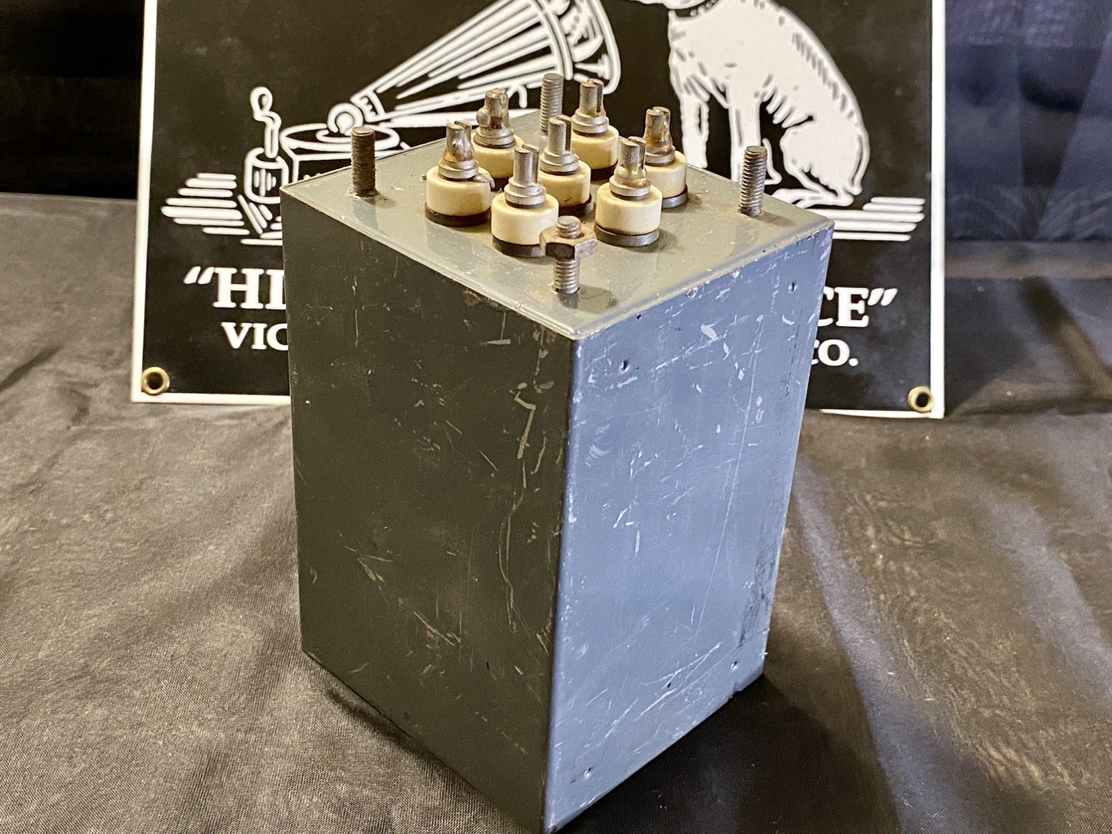 Original antique audiophile transformer made in USA #0149