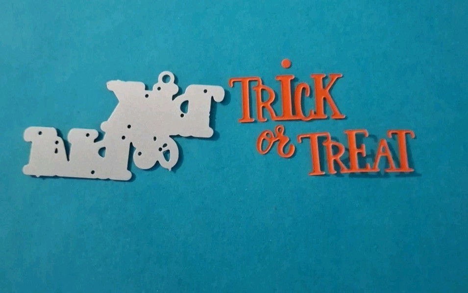 Metal Die Scrapbooking Cardmaking TRICK OR TREAT