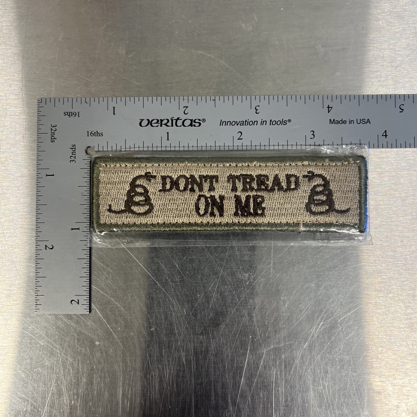 Embroidered Tactical Snake Don't Tread On Me Hook & Loop Patches | Jackets, Caps