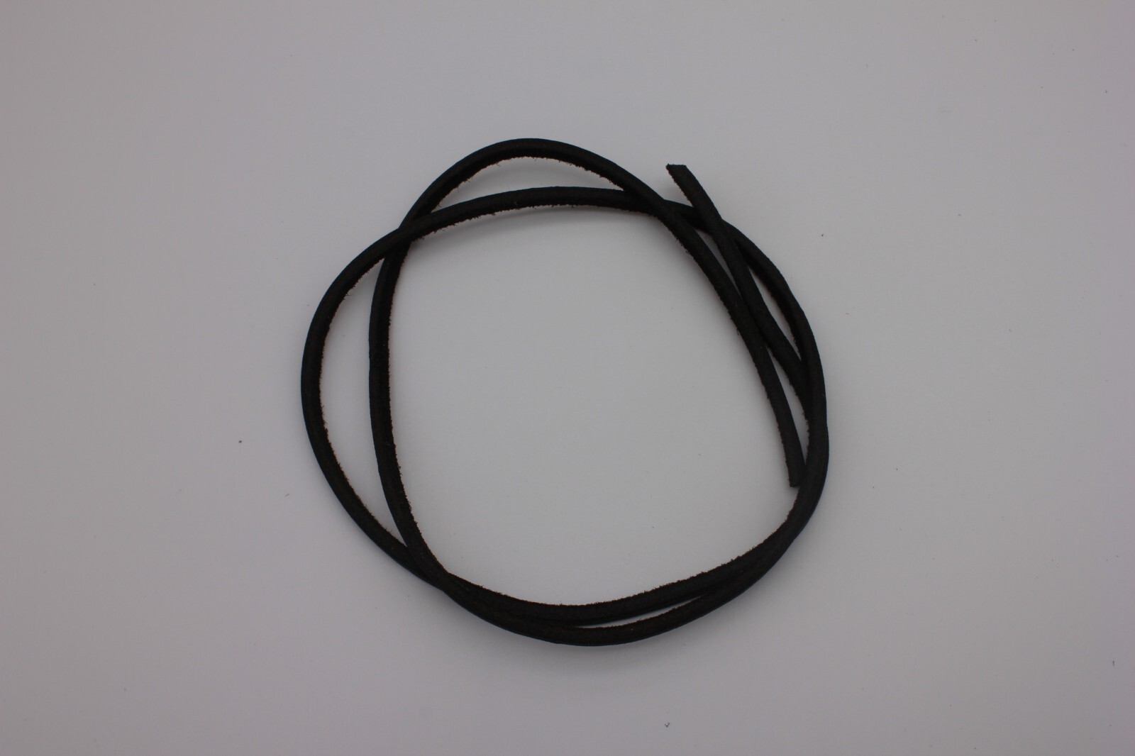 Rawhide Leather Laces - 27" Black - 3.2 mm, 12 pcs LL 2427