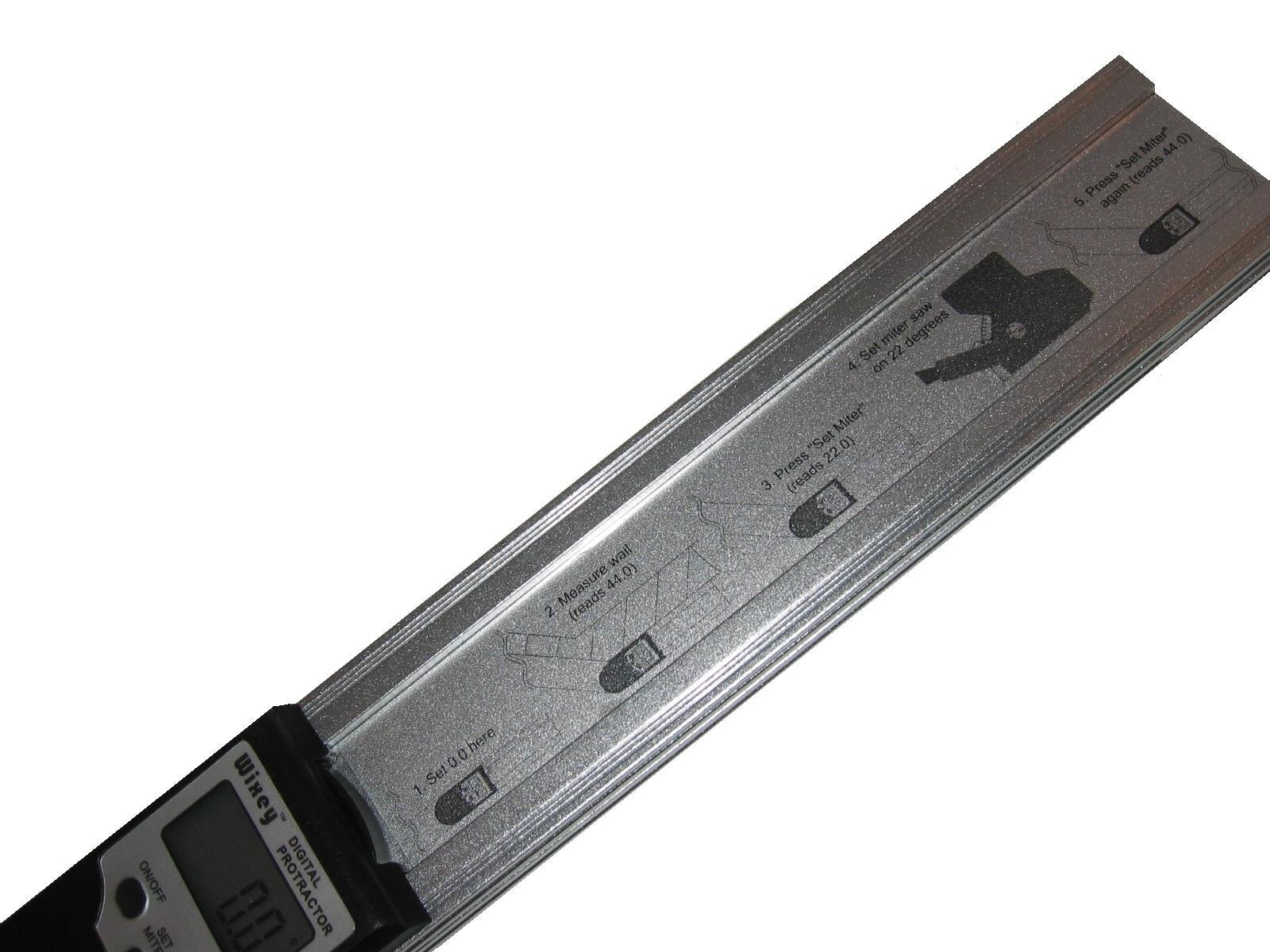 18" 457mm Digital Protractor With Miter Function Wr4