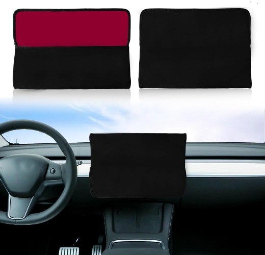 Screen Protector and Sun Shade for Model 3 & Y Center Console Display (2016-2023