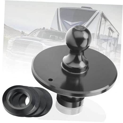 2085295 5th Wheel Gooseneck Ball Hitch Adapter - 2-5/16'' Kingpin to Gooseneck