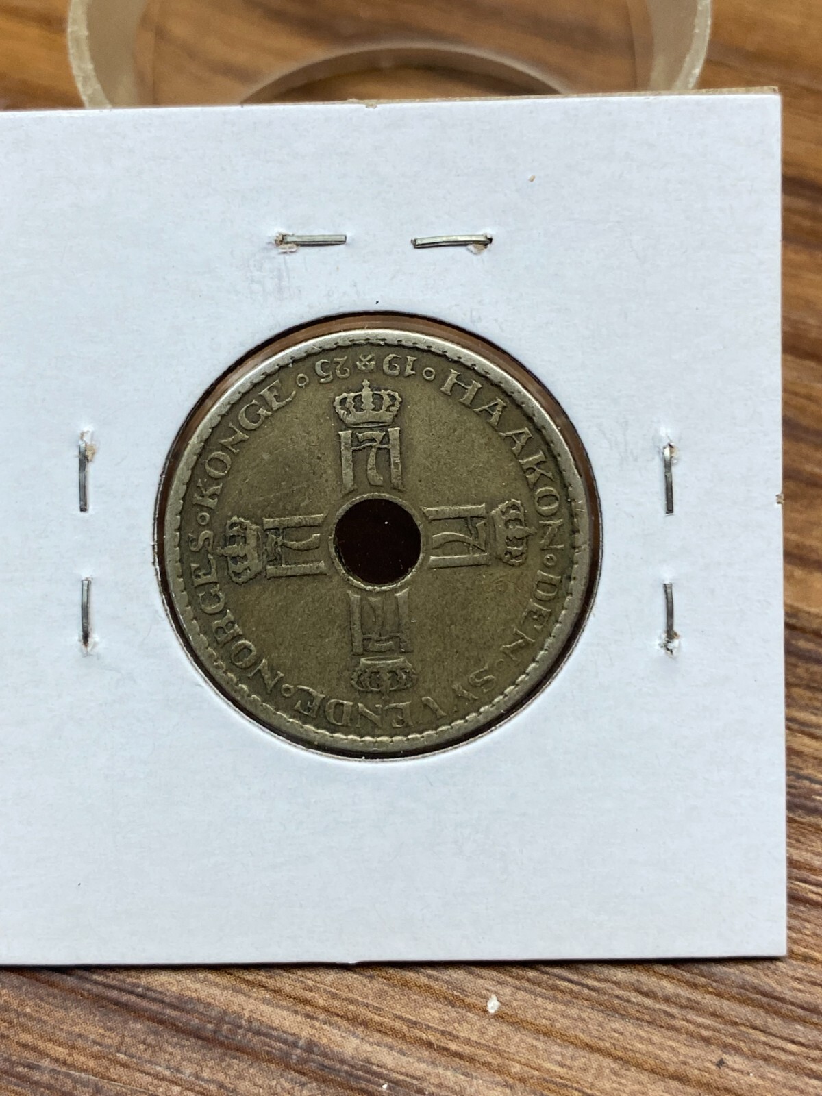 STORAGE UNIT FIND 1925 Norway 1 Krone Coin