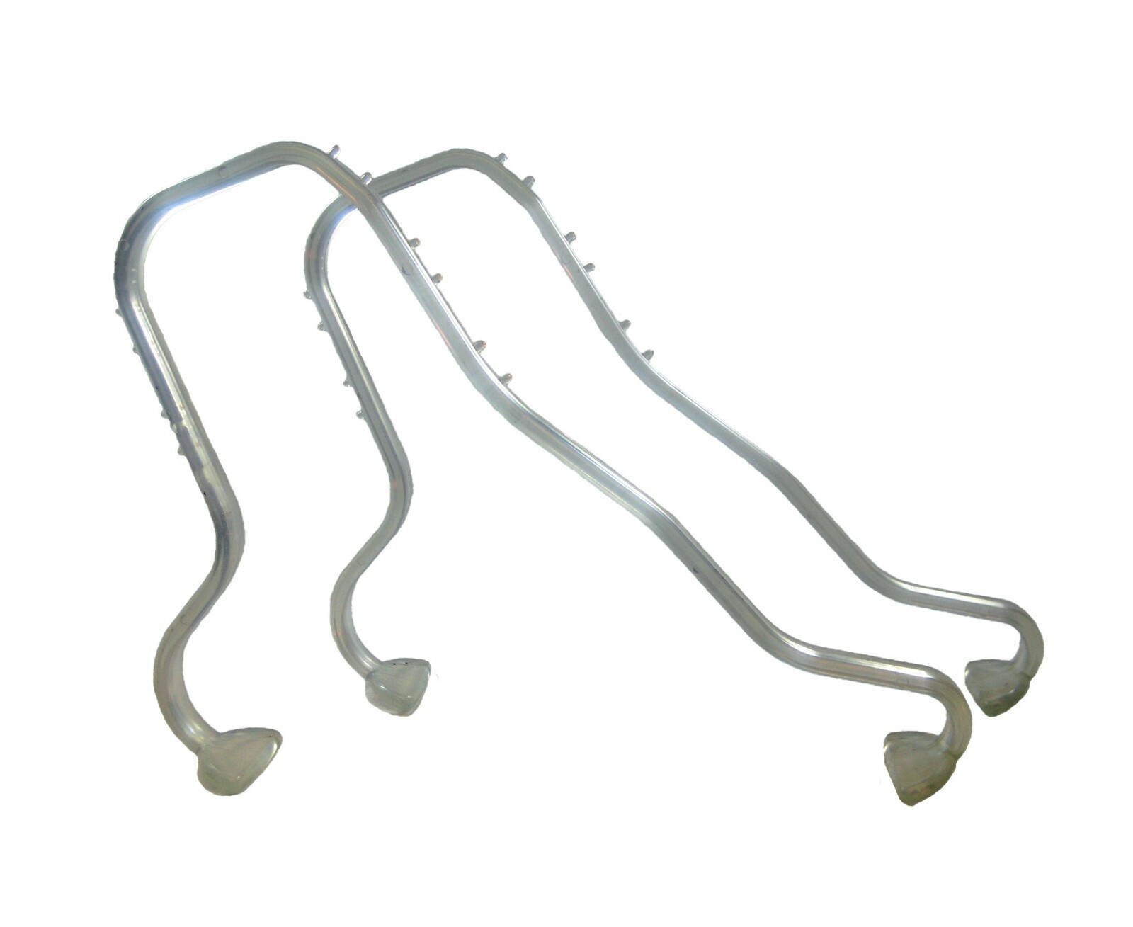 NEW Set of 2 / A Pair of Flexible Clear View Ankle Forms Shoe Display Set