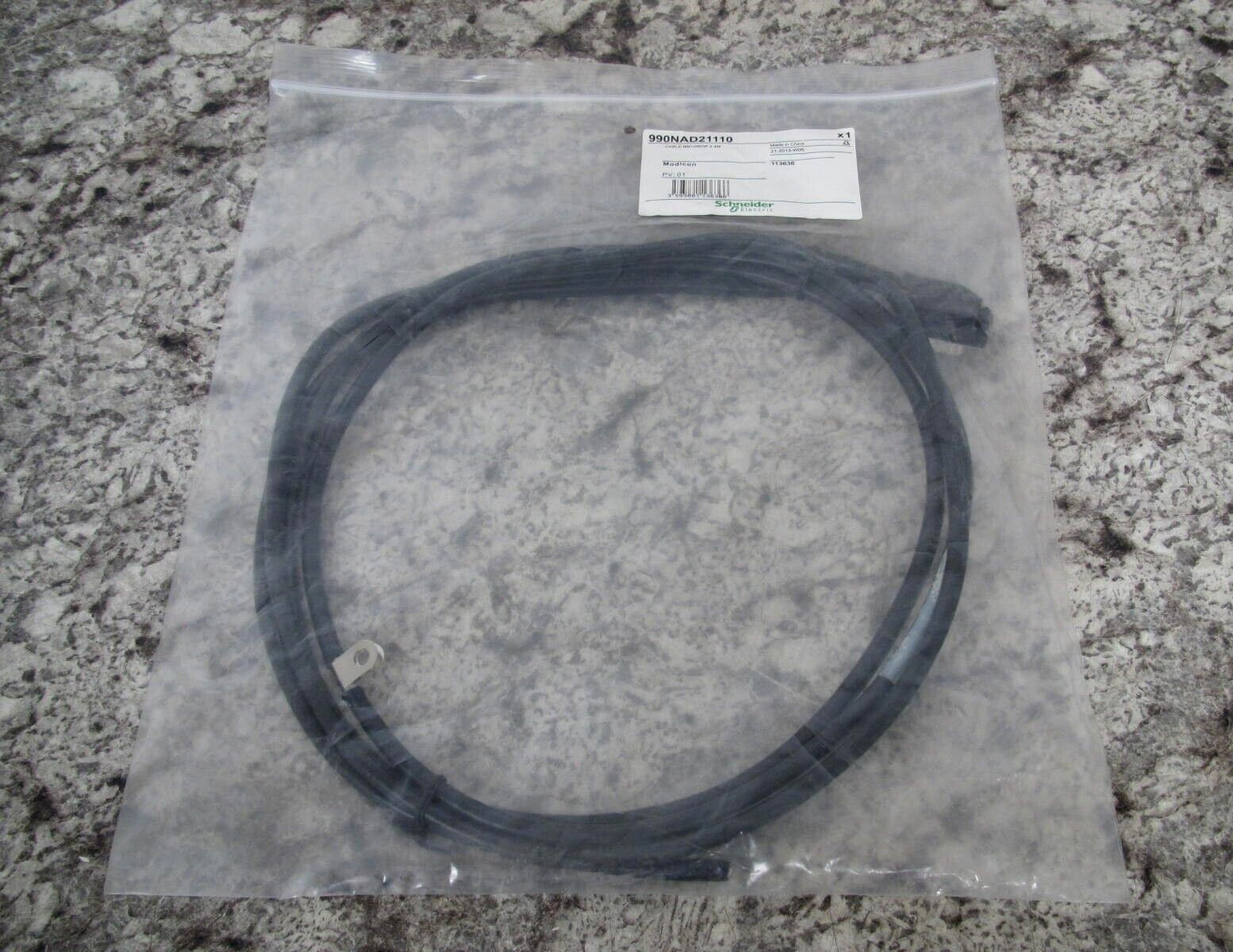 New Schneider Electric Modicon 990NAD21110 Modbus Plus I/O MB+ 2.4M Drop Cable