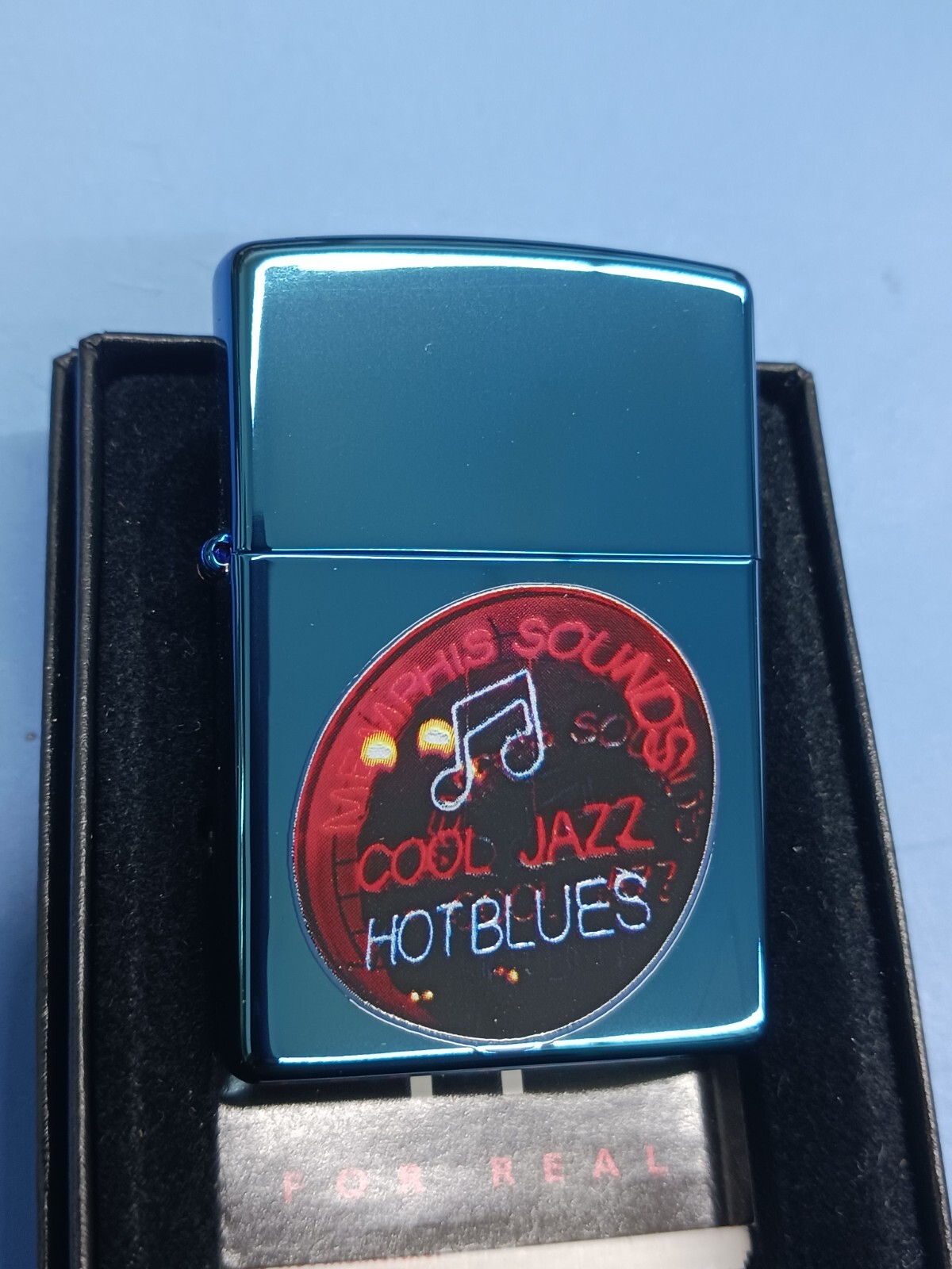 Zippo Jazzin’ Blues Sapphire 21094