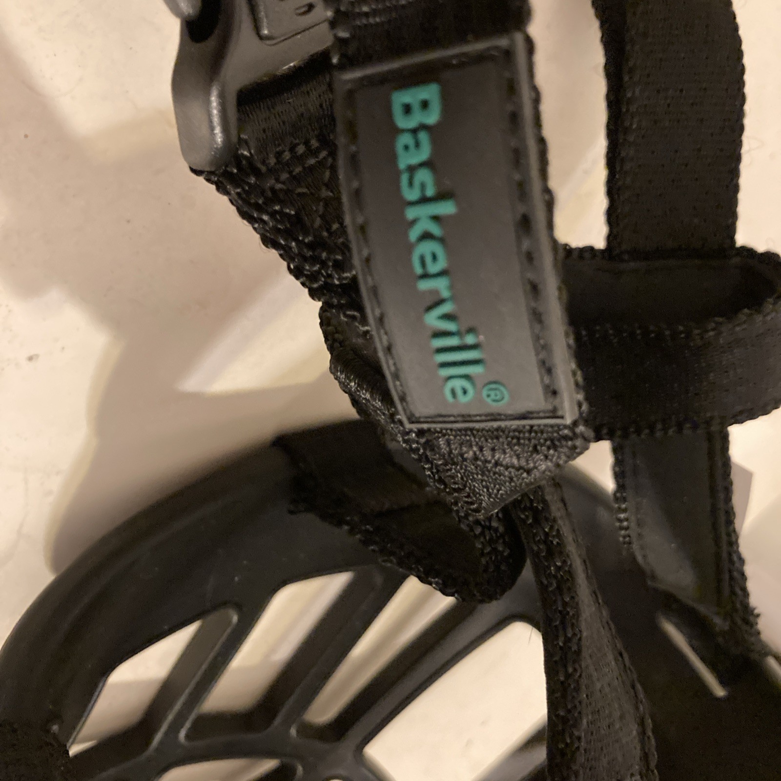 Baskerville Ultra Muzzle Size 5 Black Rubber Custom Heat Shaping Breathable