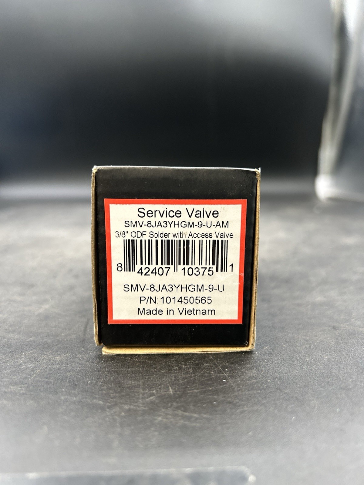 3/8” Base Mount Shut Off Valve SMV-8JA3YHGM-9-U-AM