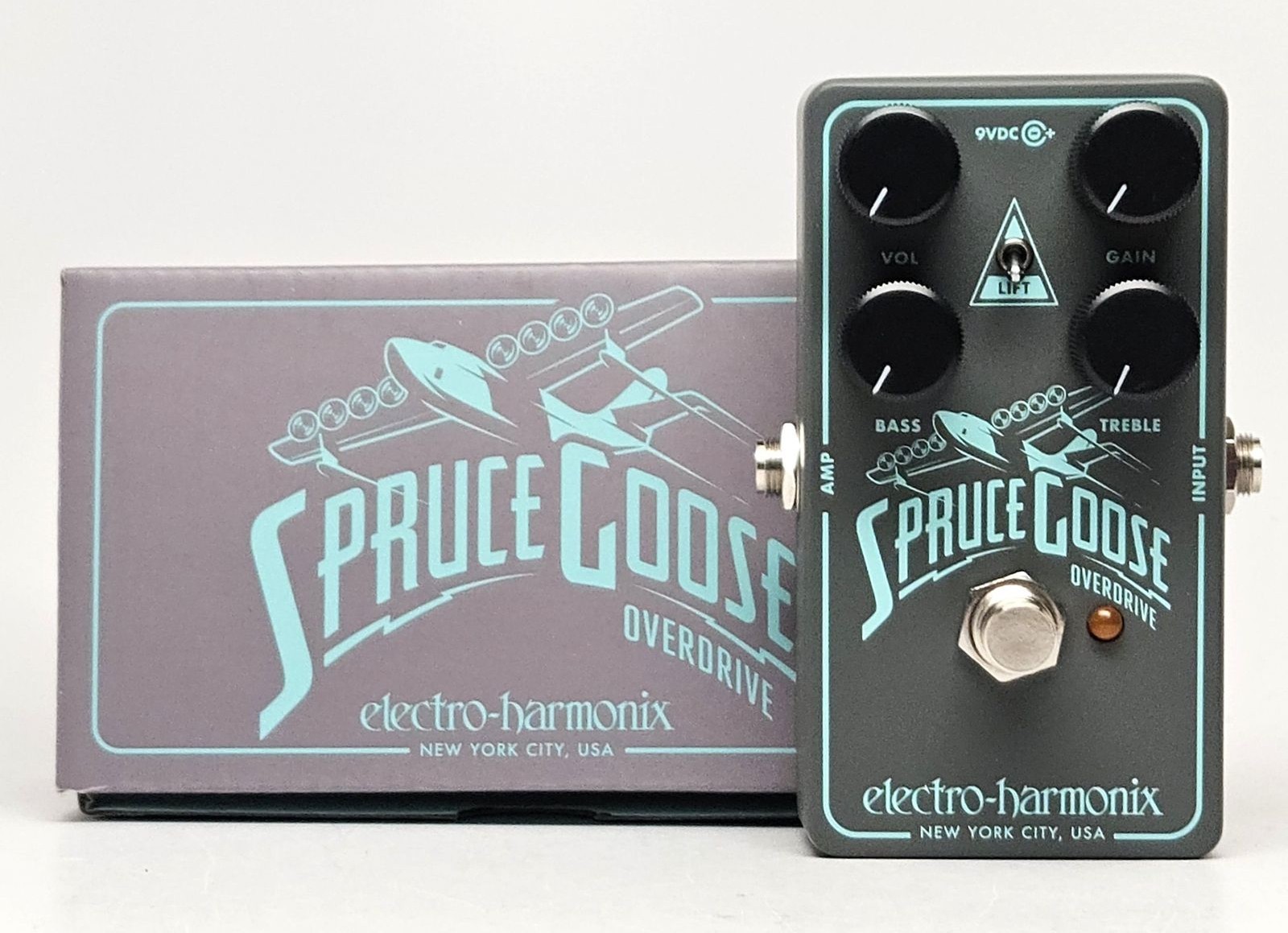 Electro-Harmonix Spruce Goose Overdrive, MINT Condition with Box!