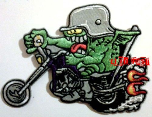 CHOPPER GHOUL WEIRDO kook motorcycle biker patch rat fink ed roth style art