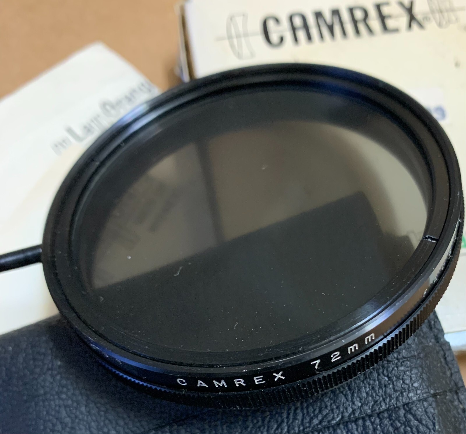 72mm Fader (S) La Grange Inc Camrex Japan vintage original box case paper filter