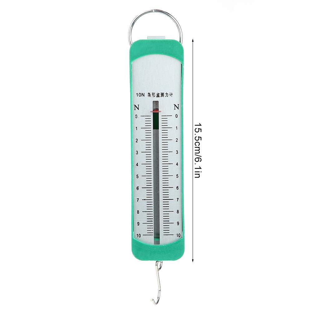 Newton Force Meter Spring Scale - Maximum Capacity 10N, 1 kg, Dual Scale Labe...