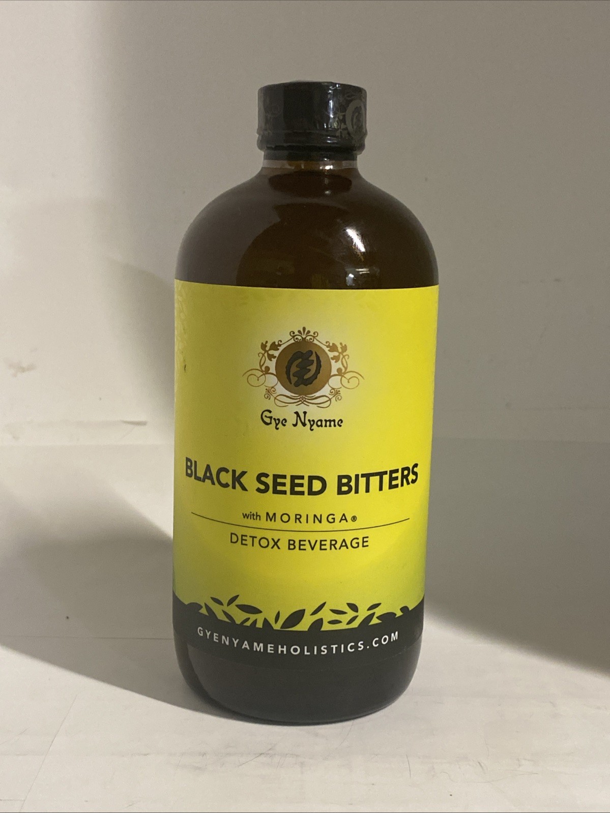 Gye Nyame Black Seed Bitters with Moringa -16oz 10/26