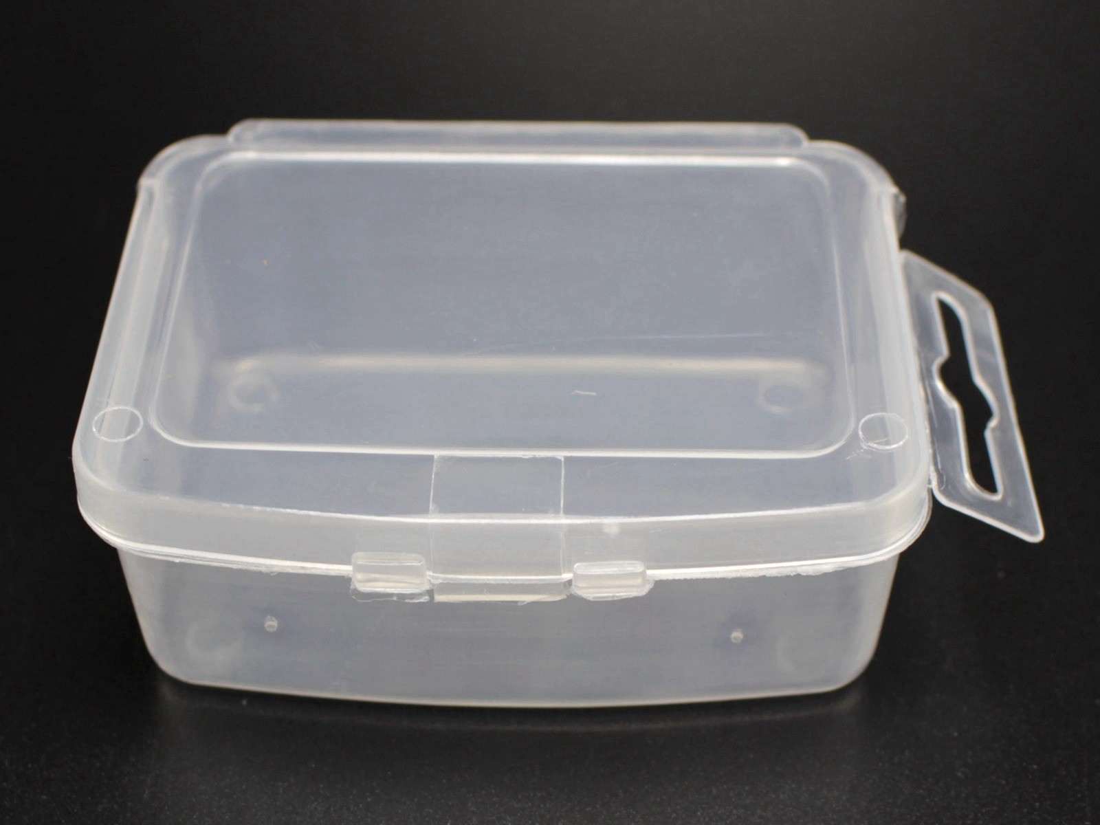 5 Pcs Clear Plastic Box Jewelry Display Case Beads Storage Container 2.8"