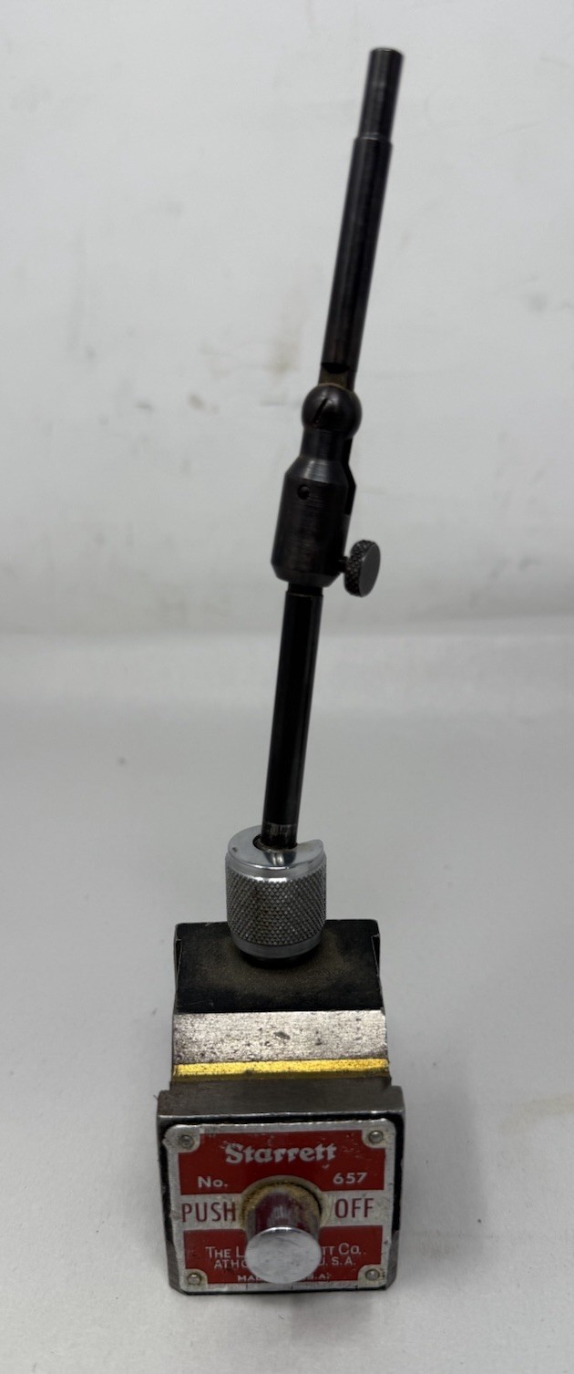Starrett No. 657AA Magnetic Base 657 Complete