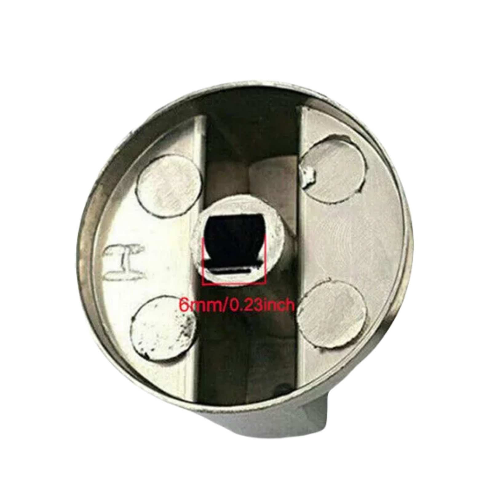 6pcs Universal Gas Stove Knobs Cooker Oven Kitchen Control Metal Replace