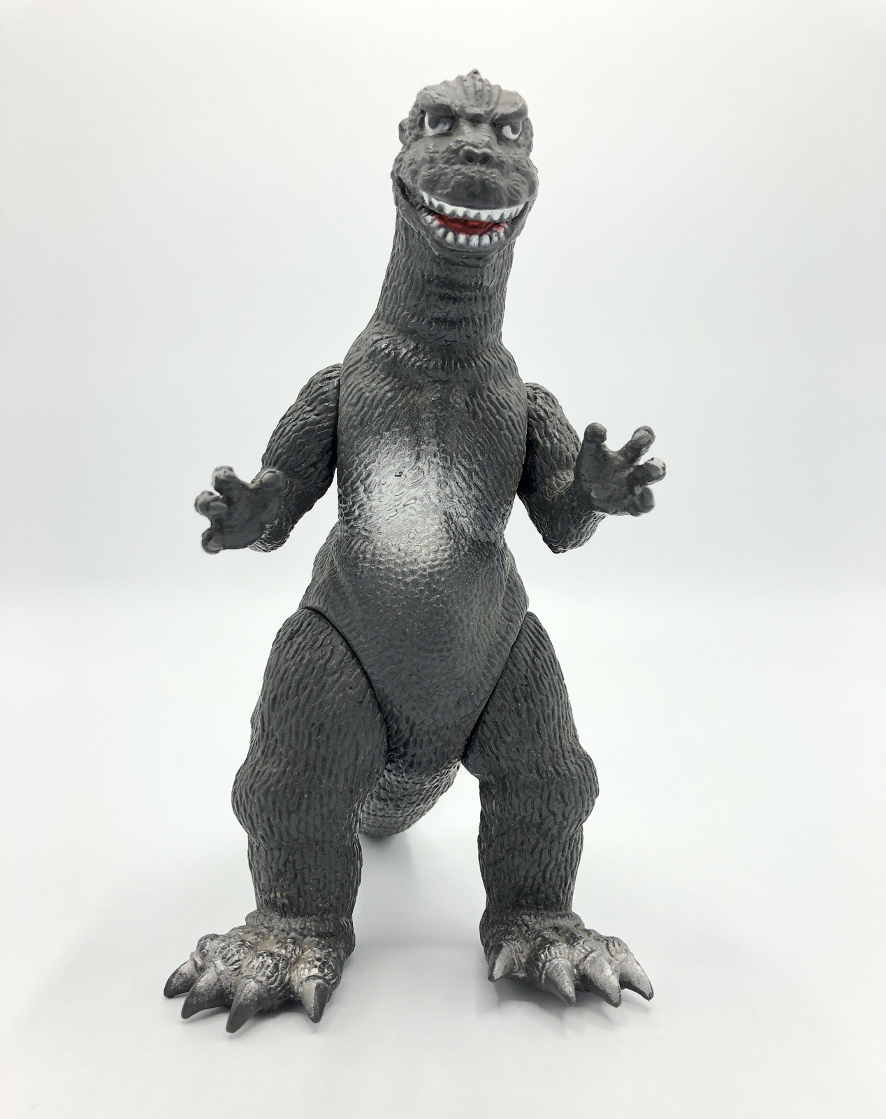 Vtg 1984 Bandai Godzilla Figure 8" Vinyl Toho Japan MosuGoji 1964 Kaiju Toy