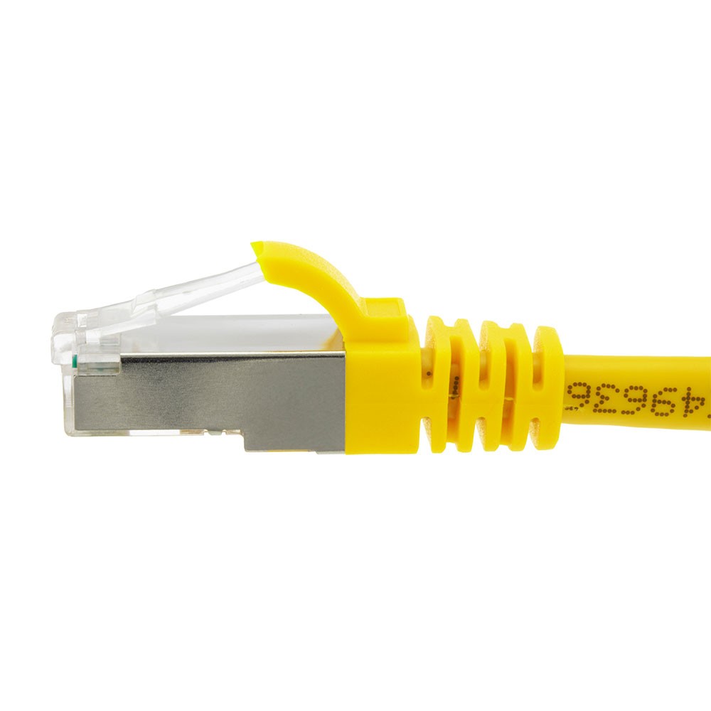 Ethernet Patch Cable CAT6, F/UTP, 26AWG, 5 Ft, 5 pack, Yellow