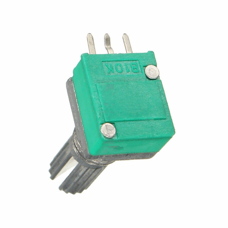 3PCS 6mm 3 pin Single Linear B Type B10K ohm Rotary Potentiometer