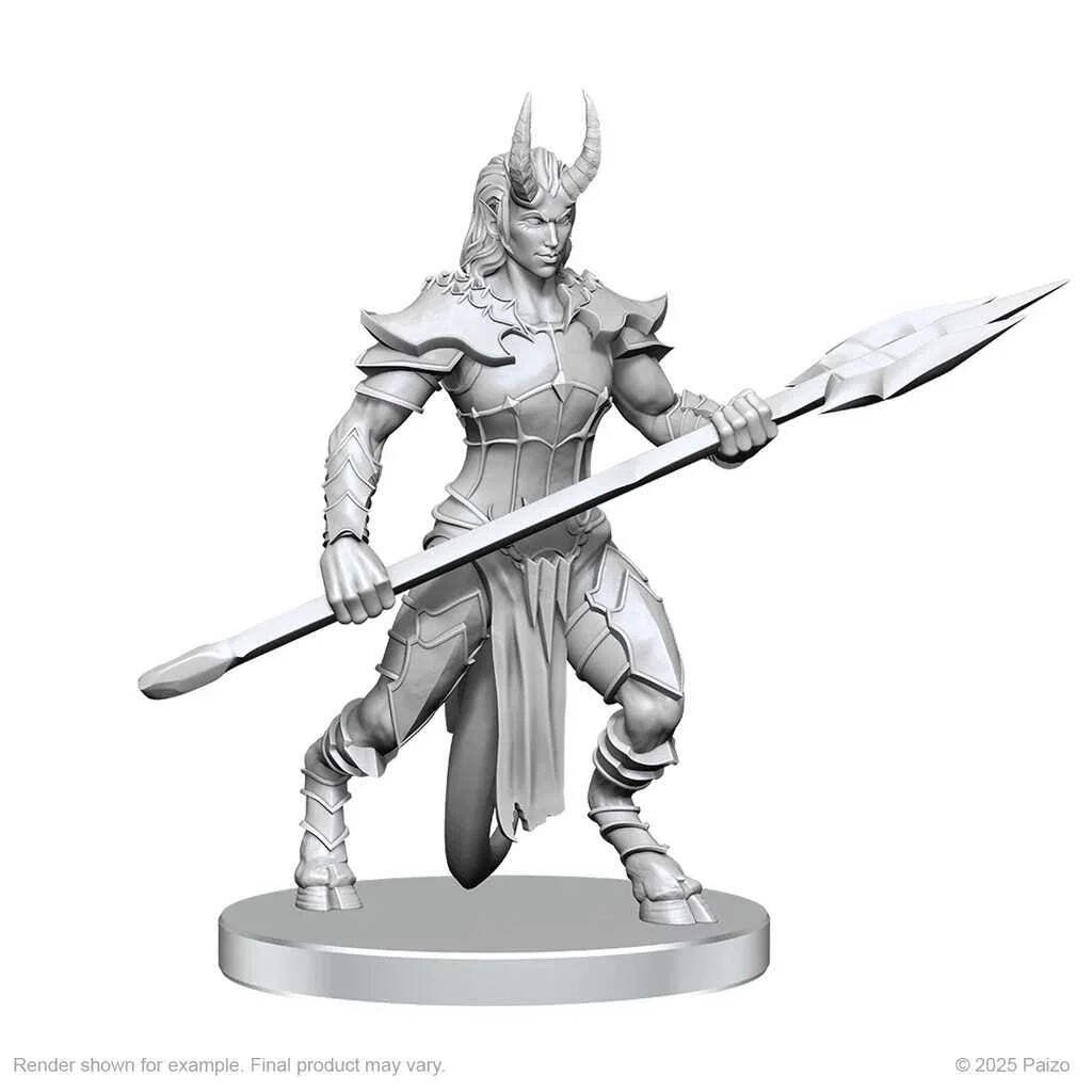Pathfinder Battles Deep Cuts Unpainted Miniatures: Vordine (Infantry Devil) & Pi