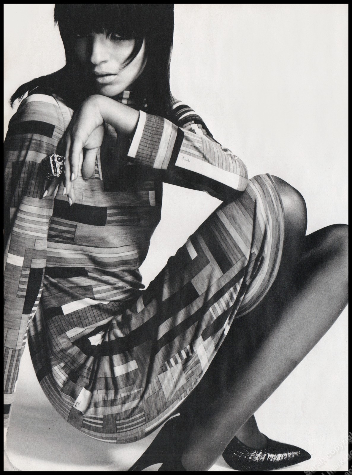 High Heels Magazine Print Ad Women Fashion Long Legs shoes 2002-AC