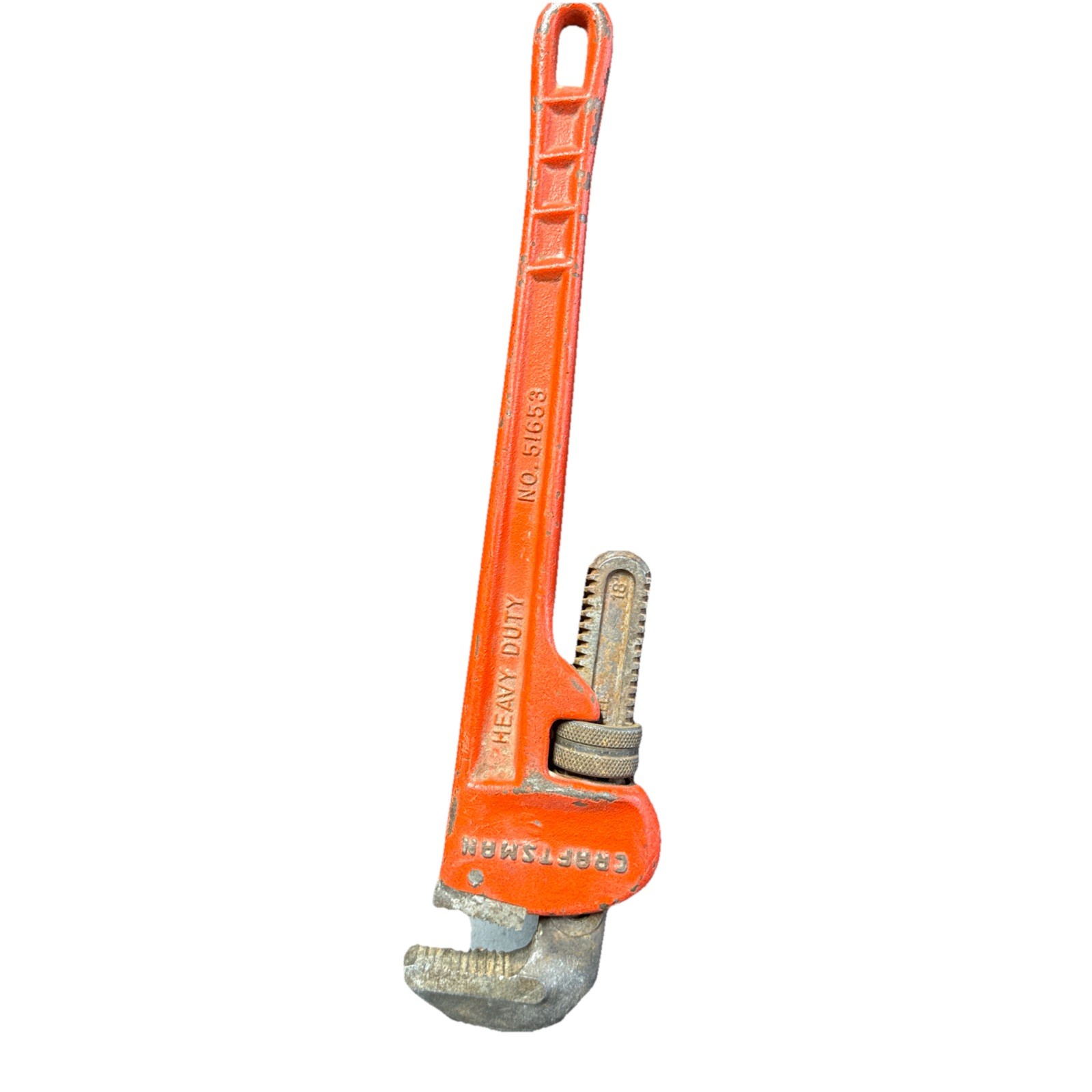 Craftsman 18" Heavy Duty Pipe Wrench No. 51653 Made In USA