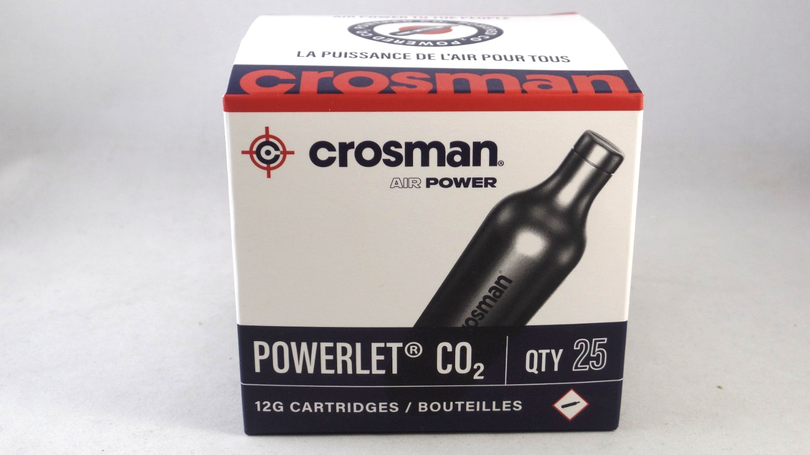 Crosman Powerlet CO2 Cartridges 25 Pack 12-Gram CO2 Cartridges 2311