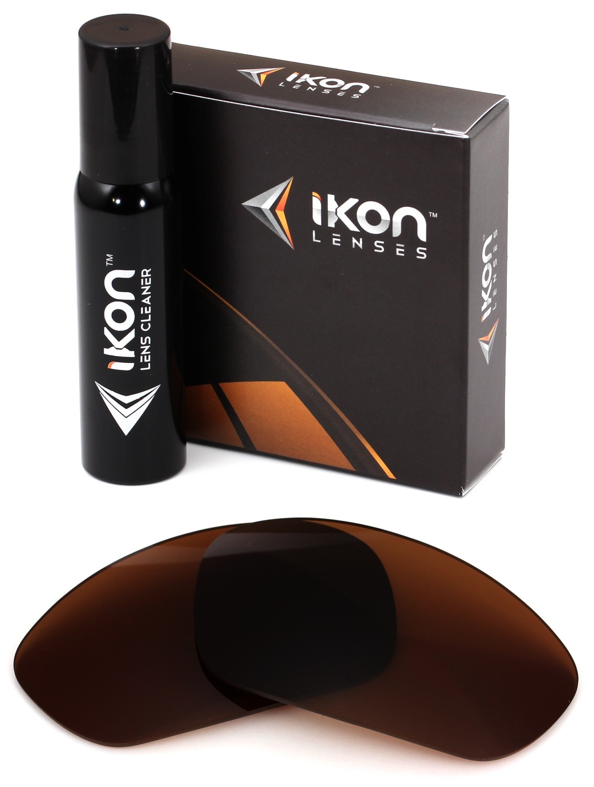 Polarized IKON Replacement Lenses For Costa Del Mar Mag Bay - Brown