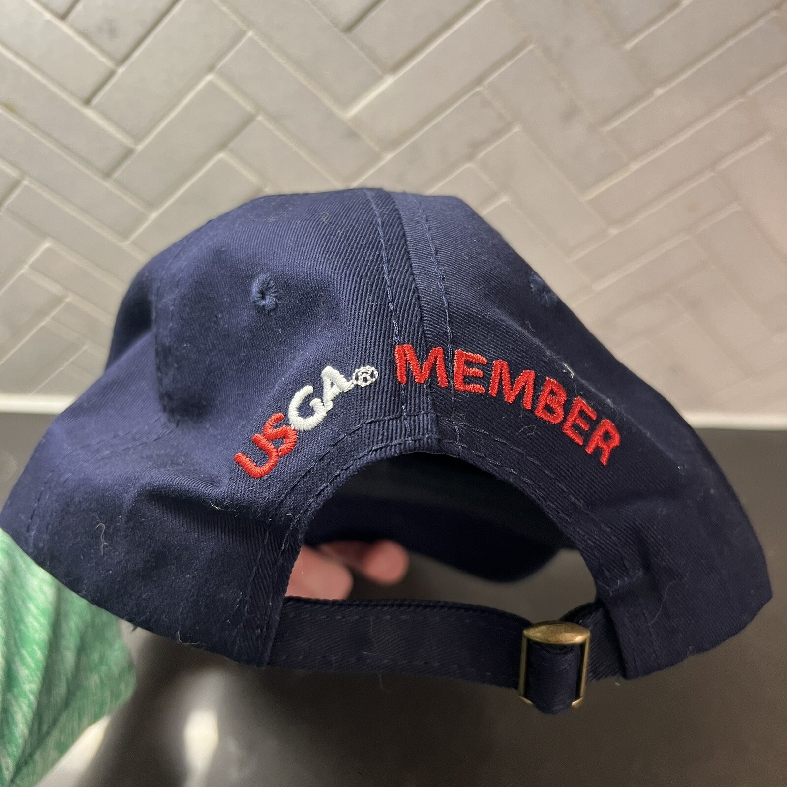 US Open 2020 Winged Foot Hat Cap Golf Mens Blue StrapBack Adjustable USGA