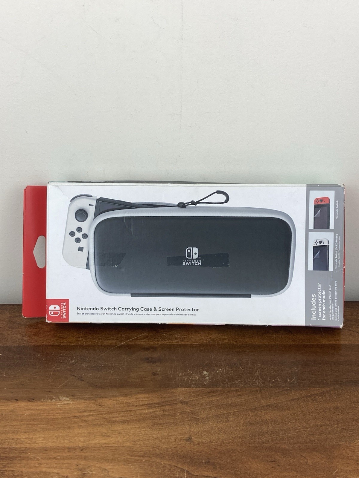 NINTENDO SWITCH Carrying Case & Screen Protector NEW SEALED