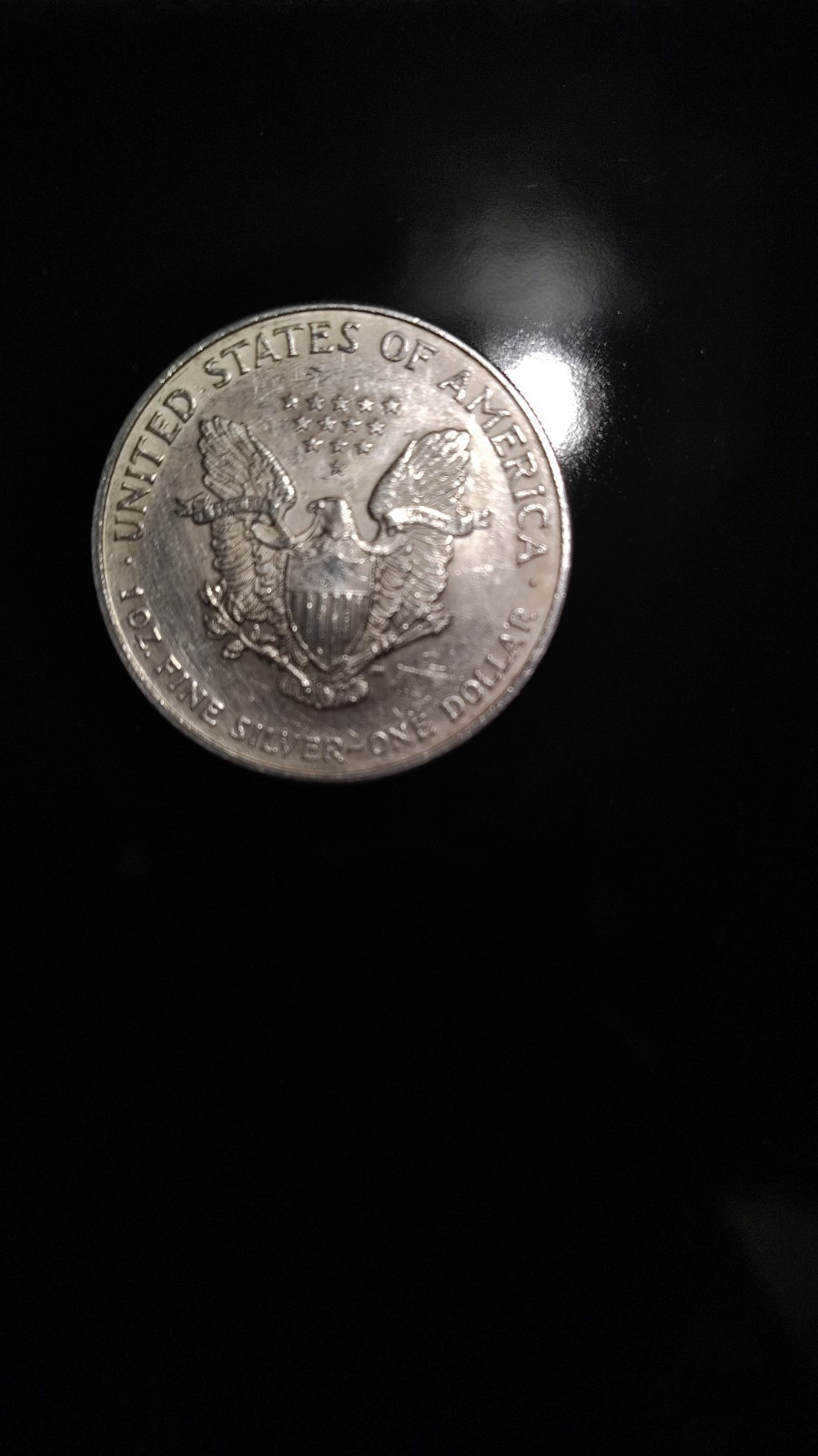2006 1oz fine silver dollar