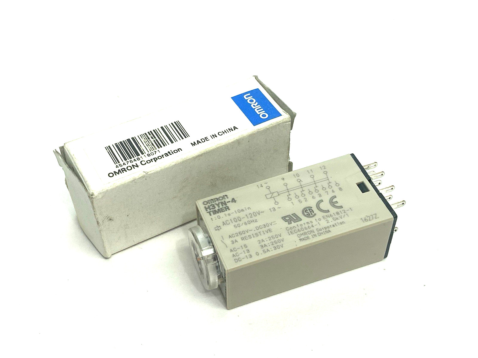 Omron H3YN-4 AC100-120 Solid-state Timer, Four-mode multi