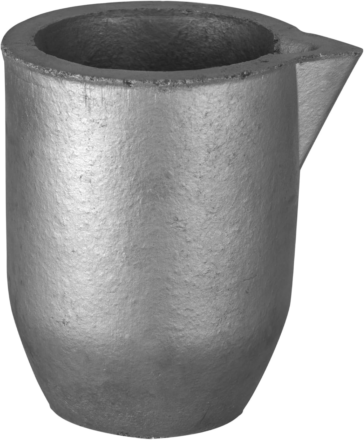 Crisol de grafito y arcilla 6kg con pico vertedor para fundir metales