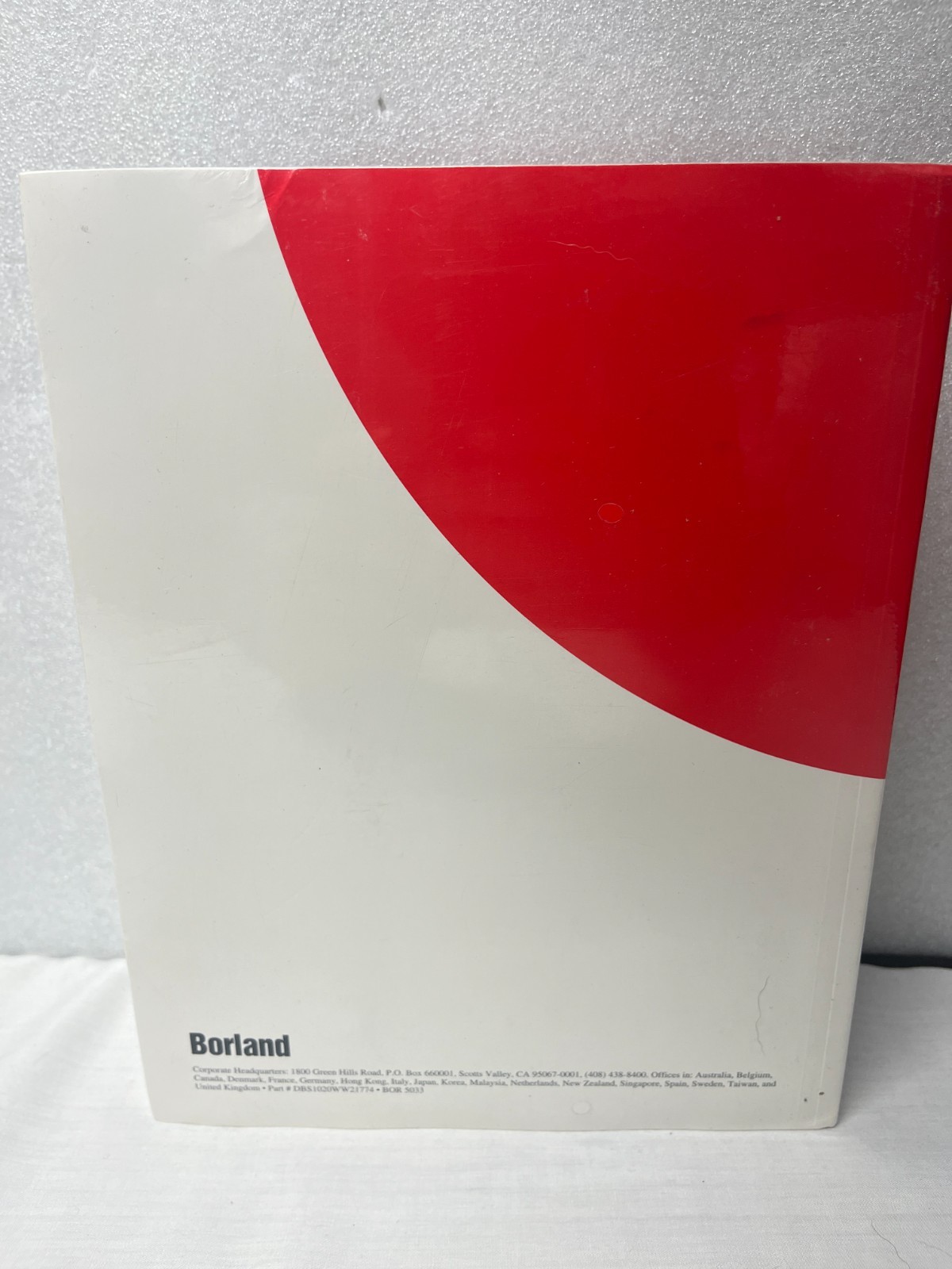BRAND NEW SEALED Borland dBASE IV v2.0 for DOS Database Software MANUAL