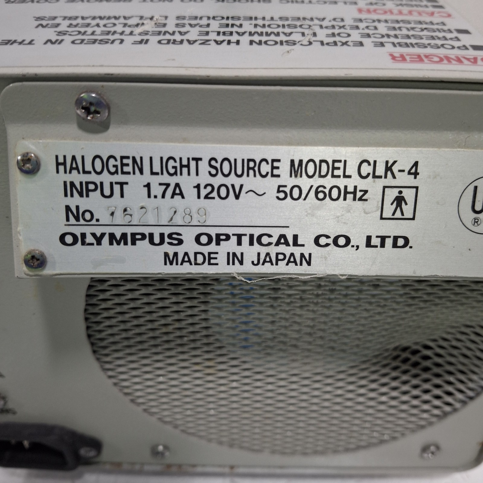 Olympus CLK-4 Light Source